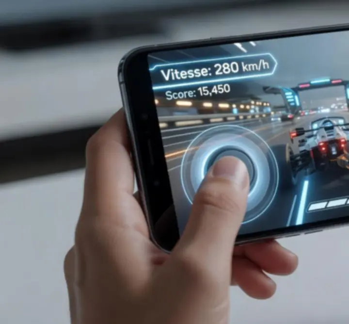 Interface mobile intuitive de PARIS OFF NIGHTS affichée sur smartphone